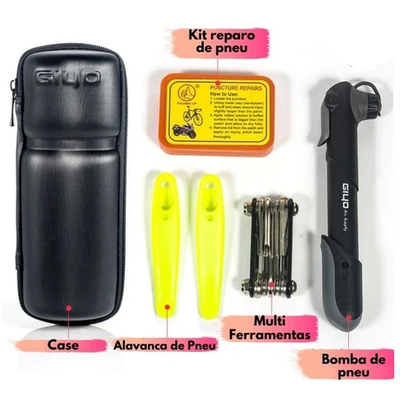 KIT de Sobrevivência para Bicicletas - Fulu