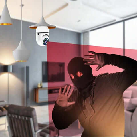 CÂMERA DE SEGURANÇA FULL HD WI-FI-INTELIGENTE 360°
