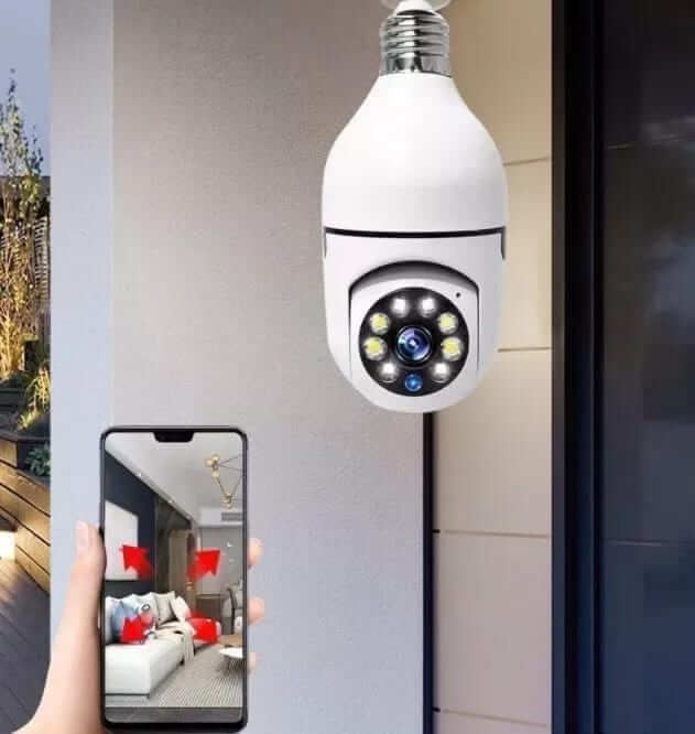 CÂMERA DE SEGURANÇA FULL HD WI-FI-INTELIGENTE 360°