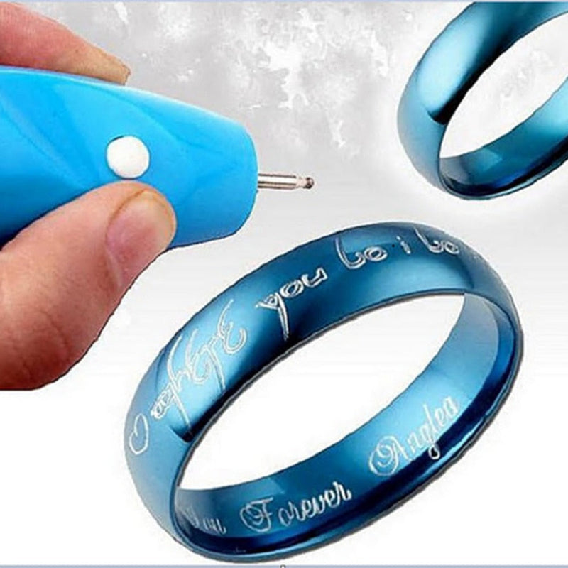 CANETA MÁGICA ELÉTRICA DE GRAVAÇÃO EM VIDRO, METAL, PLÁSTICO E MADEIRA