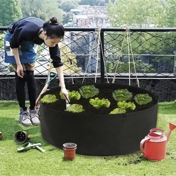 Canteiro Suspenso de Feltro Respirável para Jardim