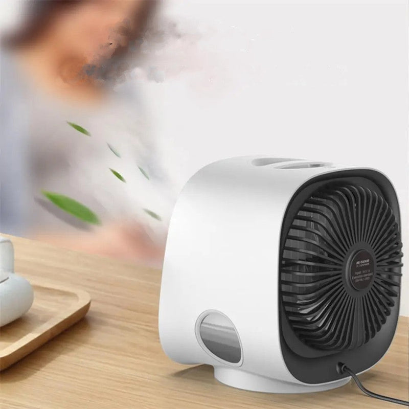 CLIMATIZADOR PORTÁTIL SILENCIOSO E ECONÔMICO
