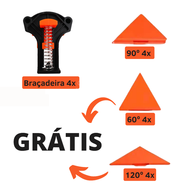 Conjunto De Braçadeiras | Safe Wood