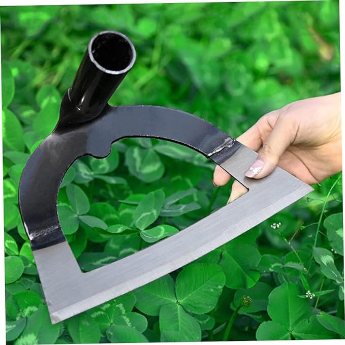 ENXADA VAZADA DE JARDINAGEM EM AÇO INOXIDÁVEL