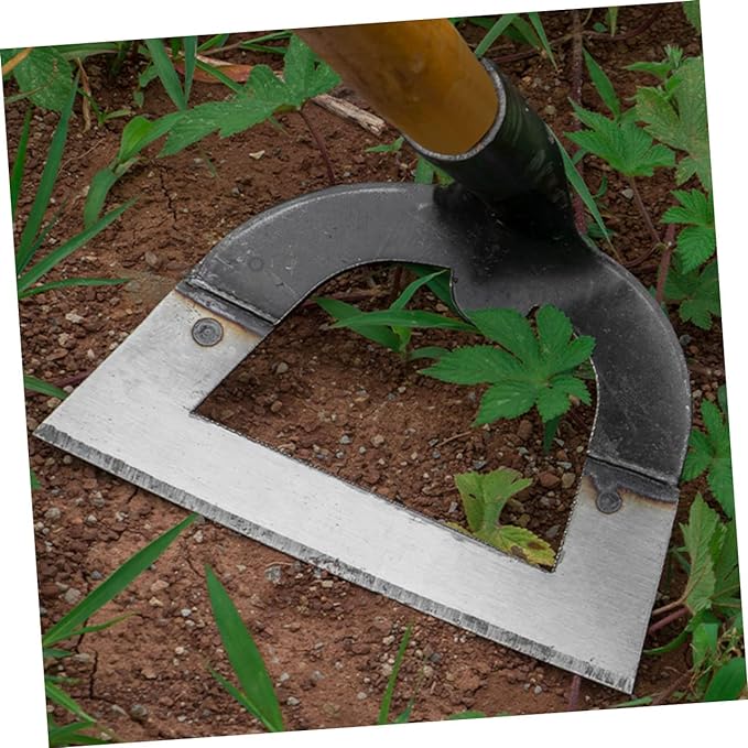 ENXADA VAZADA DE JARDINAGEM EM AÇO INOXIDÁVEL