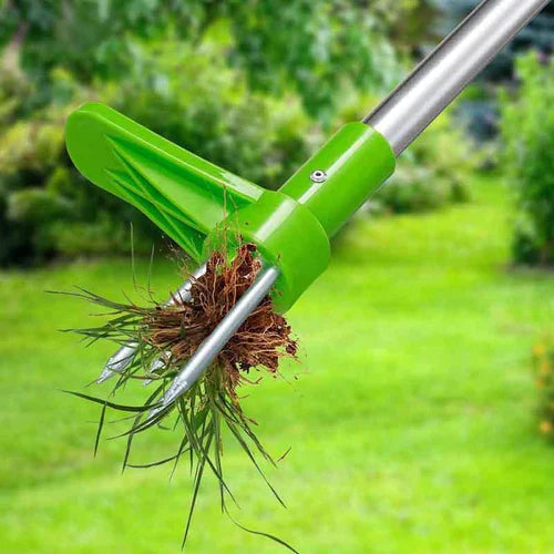 Ferramenta de Remoção de Erva Daninha Ergonômico - GardenGrip