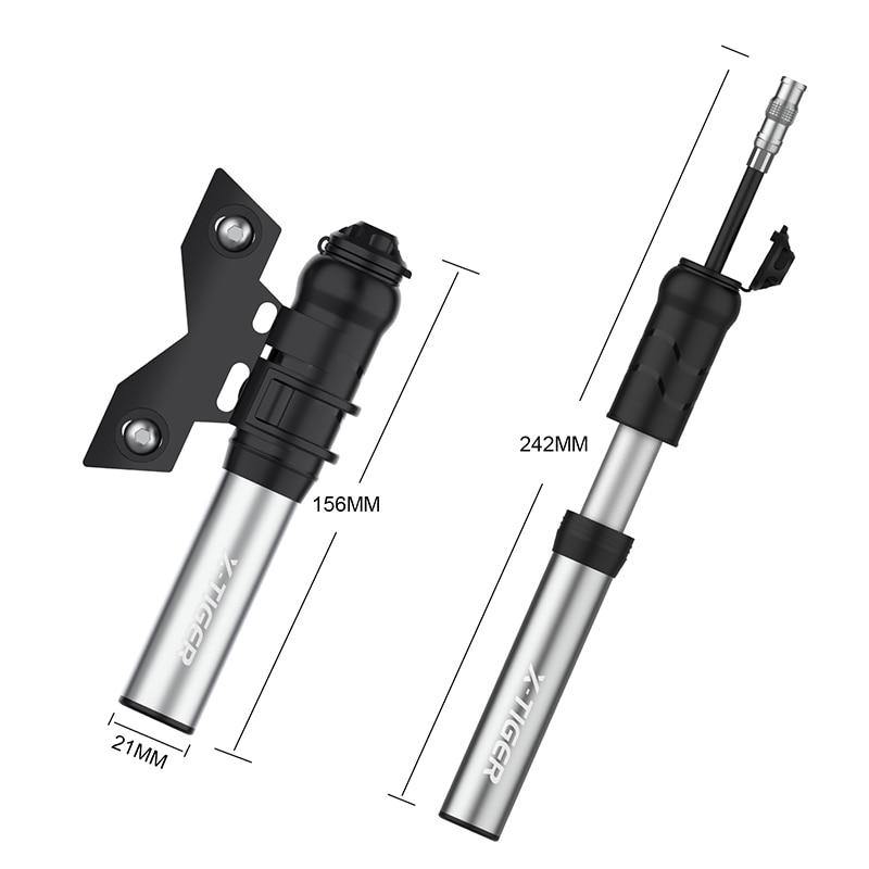 MINI BOMBA PORTÁTIL PARA BIKE FULU COM AGULHA