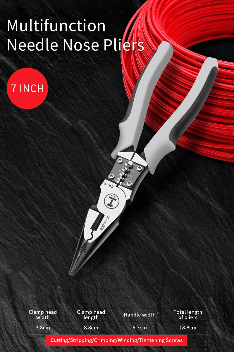 Alicate Universal Corta Tudo Resistente - Fulu