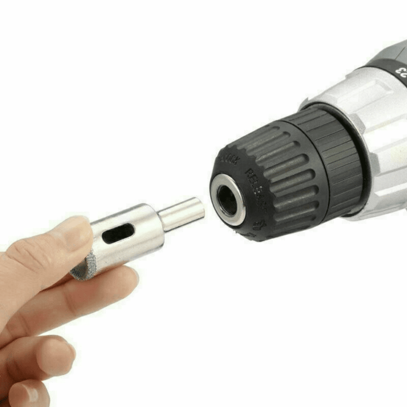 KIT 10 BICOS DE FURO DIAMANTADO BROCA SERRA COPO