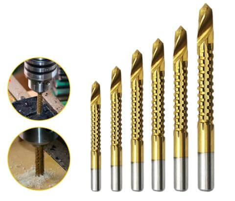 KIT COMPLETO BROCAS DIAMOND 6 PEÇAS