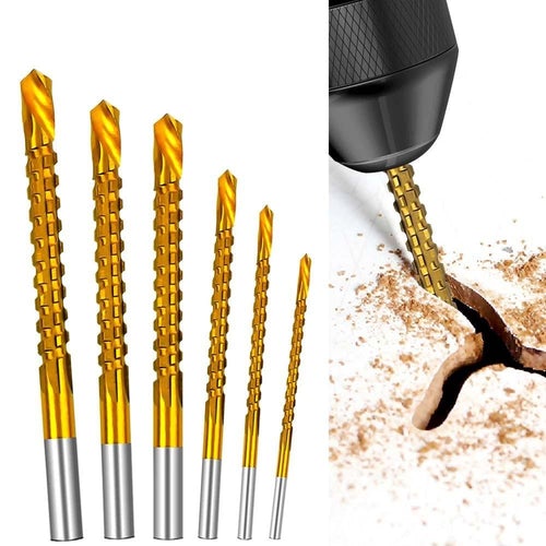 KIT COMPLETO BROCAS DIAMOND 6 PEÇAS