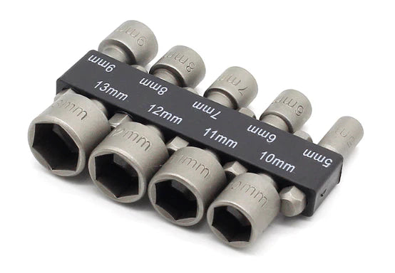 KIT COMPLETO DE PONTEIRAS MAGNÉTICAS PARA PARAFUSOS