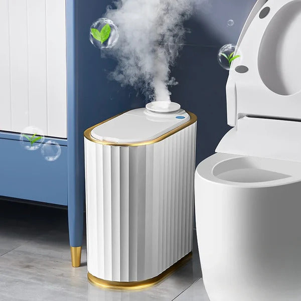 Lixeira Automática Impermeável com Aromaterapia | WaveBin
