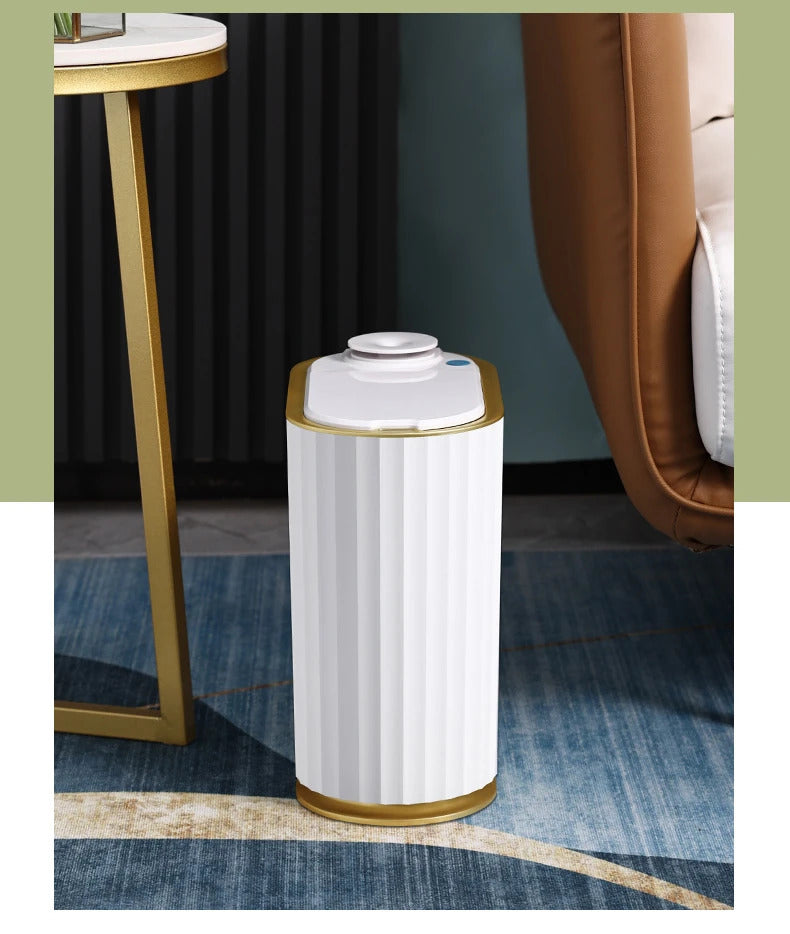 Lixeira Automática Impermeável com Aromaterapia | WaveBin