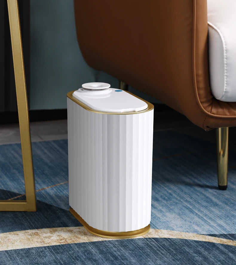 Lixeira Automática Impermeável com Aromaterapia | WaveBin