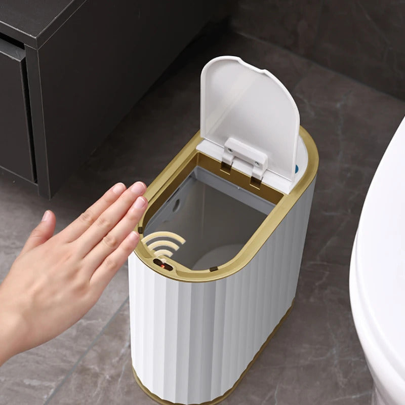 Lixeira Automática Impermeável com Aromaterapia | WaveBin