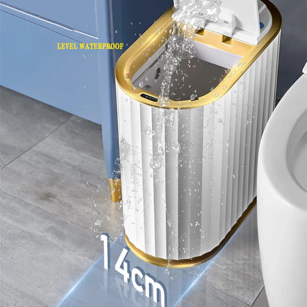 Lixeira Automática Impermeável com Aromaterapia | WaveBin