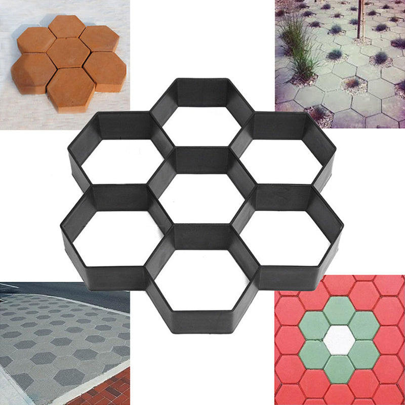 MOLDE FORMA DE PISO PARA DECORAÇÃO DE JARDIM