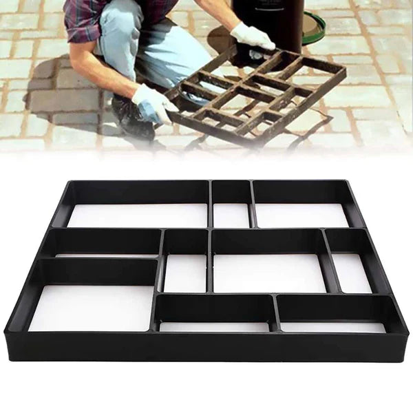Molde de Concreto de Pavimentação para Jardim