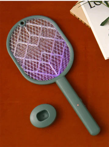 RAQUETE ELÉTRICA MATA MOSQUITO COM LED ULTRAVIOLETA