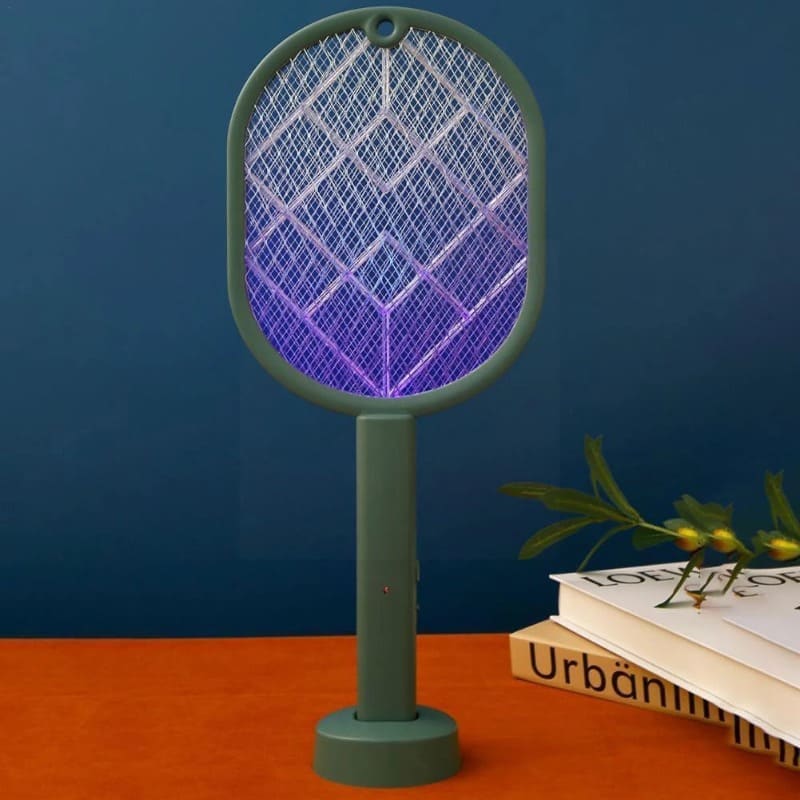 RAQUETE ELÉTRICA MATA MOSQUITO COM LED ULTRAVIOLETA