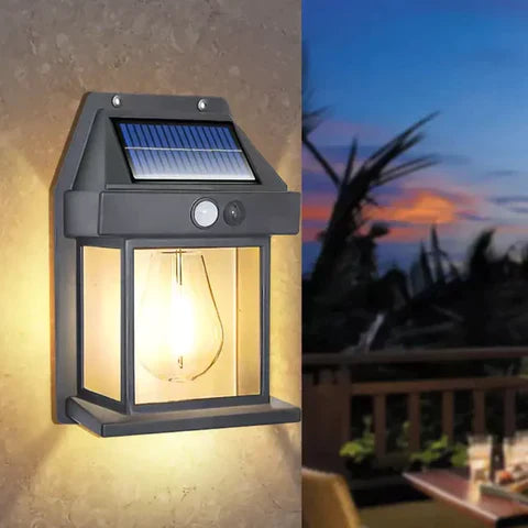 REFLETOR SOLAR COM SENSOR IMPERMEÁVEL