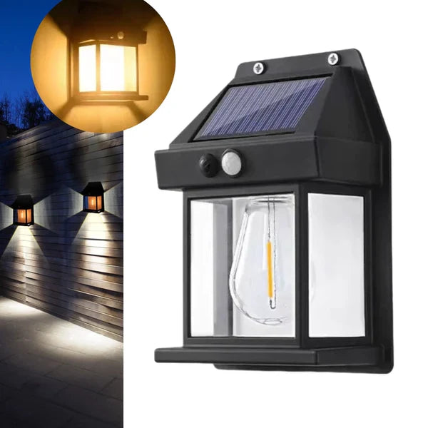 REFLETOR SOLAR COM SENSOR IMPERMEÁVEL