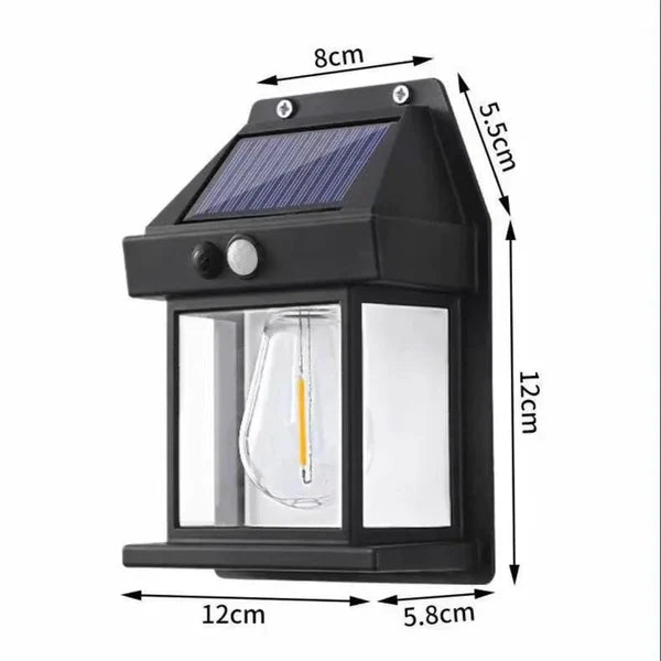 REFLETOR SOLAR COM SENSOR IMPERMEÁVEL