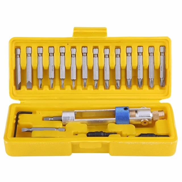 Conjunto de Ferramentas 2 em 2 - Perfura e Coloca Parafusos