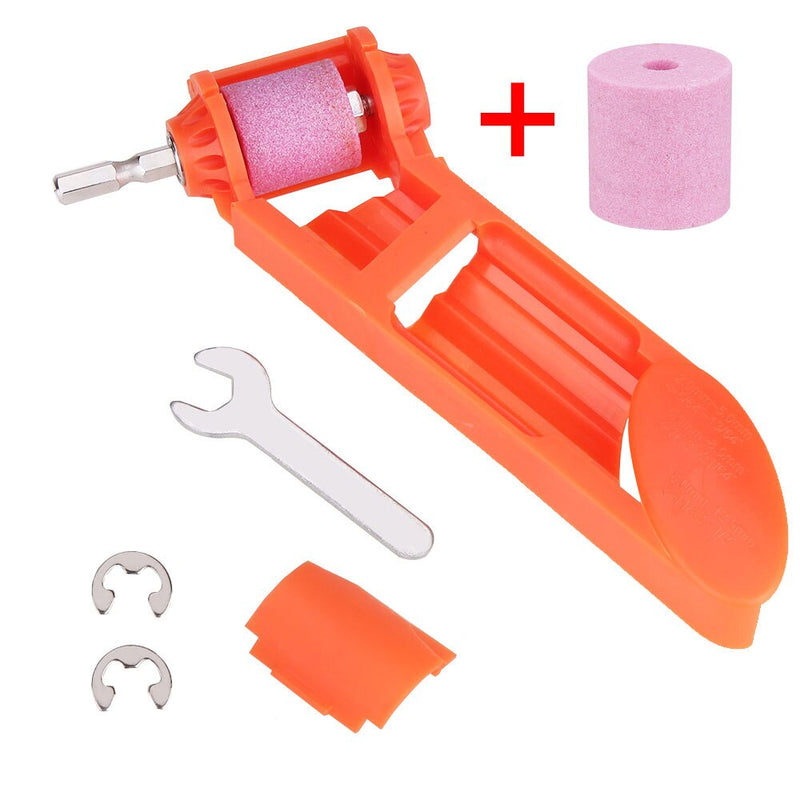 New 2-12.5mm Corundum Grinding Wheel Bit Tool Portable Drill Bit Sharpener Twist Drill Bit Sharpening machine Blue or Orange