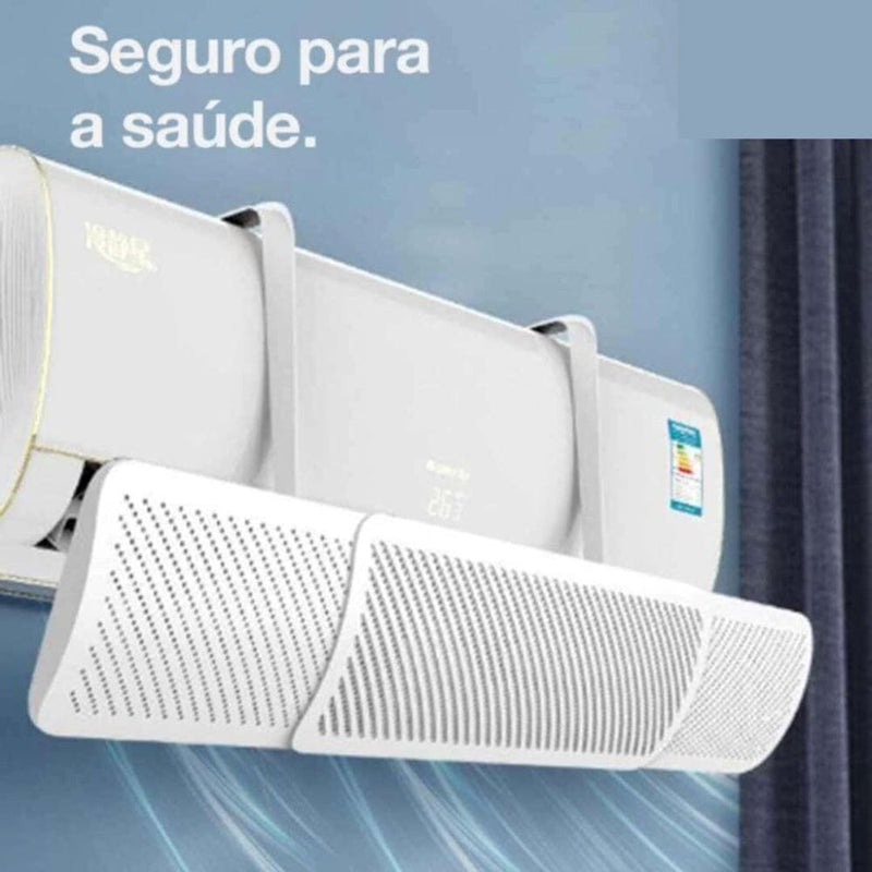 Defletor de Ar-condicionado Regulável e Ajustável
