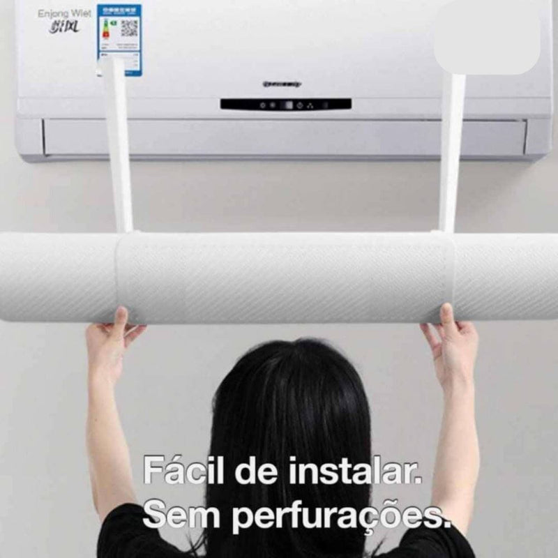 Defletor de Ar-condicionado Regulável e Ajustável