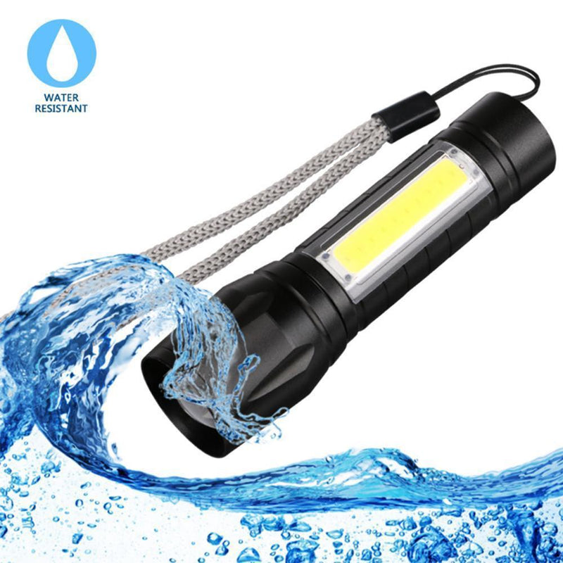 LANTERNA TÁTICA RECARREGÁVEL USB