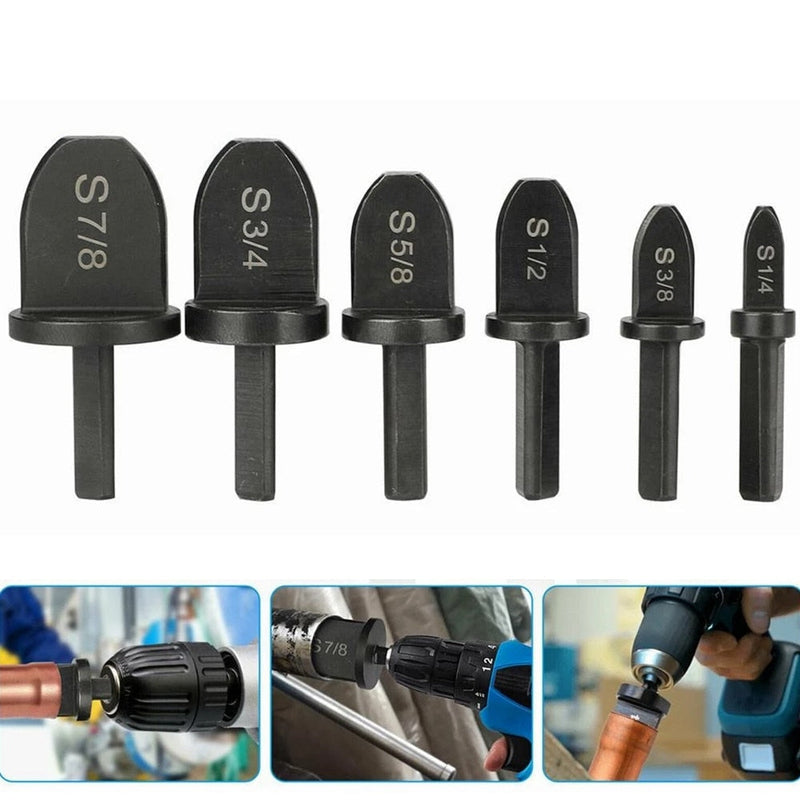 BROCAS ESPECIAIS PARA EXPANSÃO KIT 6 PEÇAS