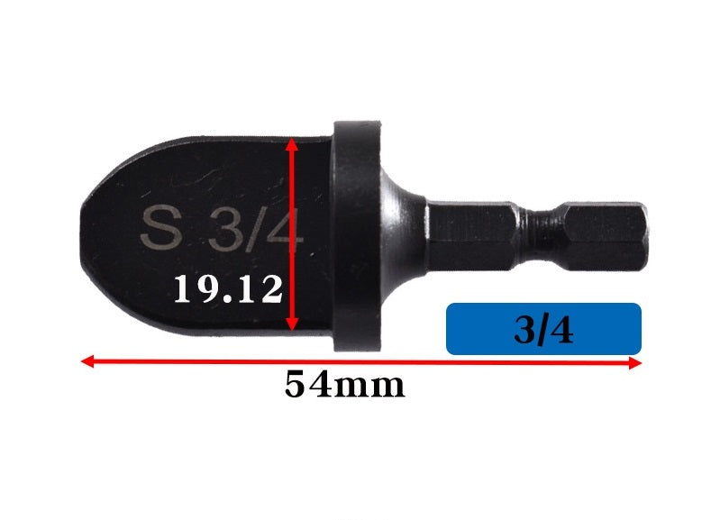 BROCAS ESPECIAIS PARA EXPANSÃO KIT 6 PEÇAS