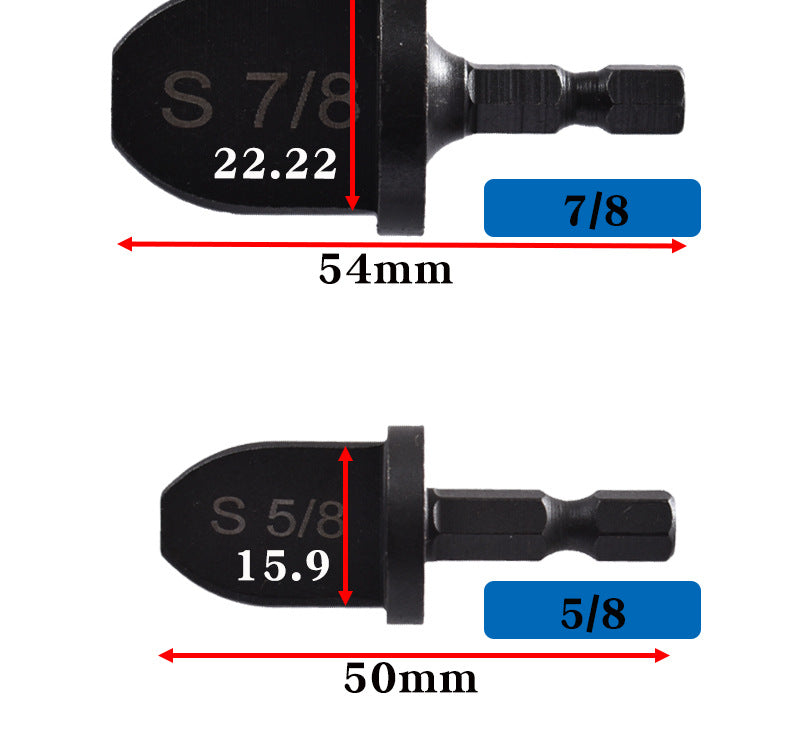 BROCAS ESPECIAIS PARA EXPANSÃO KIT 6 PEÇAS