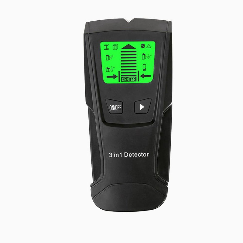 DETECTOR DE BARREIRAS - SCANNER DE PAREDE 3 EM 1