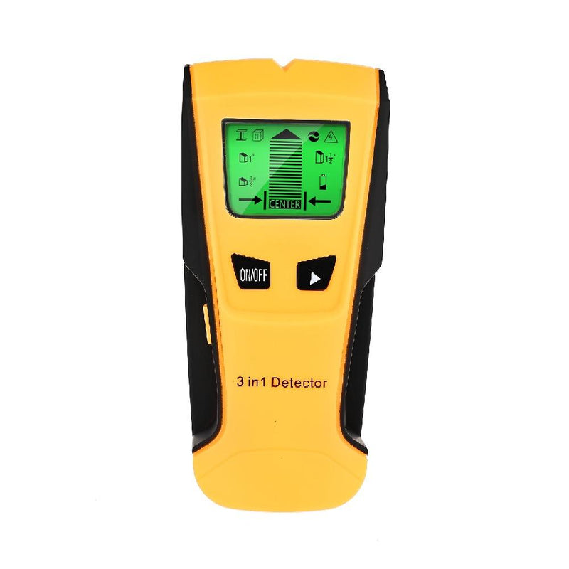 DETECTOR DE BARREIRAS - SCANNER DE PAREDE 3 EM 1